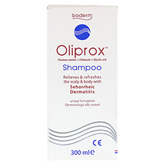 OLIPROX Shampoo b.Seb.Dermatitis u.Schuppen 300 Milliliter - Rckseite