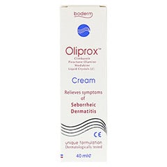 OLIPROX Creme b.Seborrhoischer Dermatitis 40 Milliliter - Rckseite
