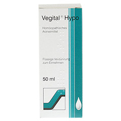 VEGITAL Hypo Tropfen zum Einnehmen 50 Milliliter N1 - Rckseite