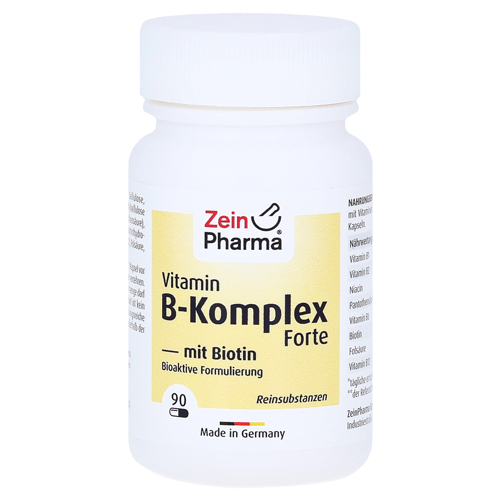 VITAMIN B KOMPLEX+Biotin Forte Kapseln 90 Stück