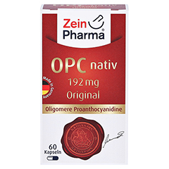 OPC Nativ Kapseln 192 mg reines OPC 60 Stück - Vorderseite