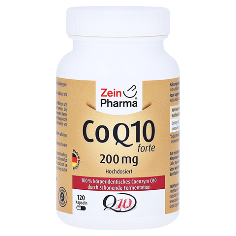 COENZYM Q10 FORTE 200 mg Kapseln 120 Stück