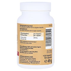 COENZYM Q10 FORTE 200 mg Kapseln 120 Stück - Rechte Seite