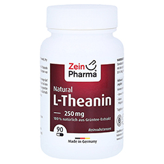 L-THEANIN Natural 250 mg Kapseln ZeinPharma 90 Stück