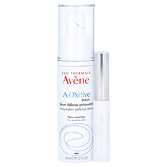 Avène A-OXitive SERUM Schützendes Antioxidans-Serum + gratis Avene Couverance Mascara 30 Milliliter