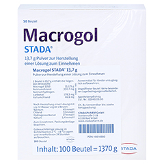 Macrogol STADA 13,7g 100 Stück - Unterseite