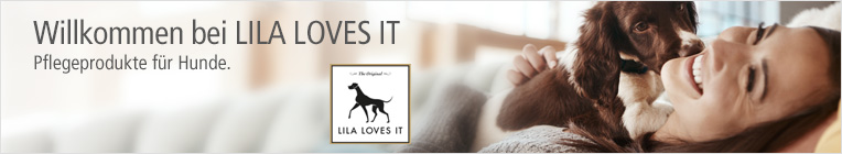 Markenshop Lila Loves it - Pflegeprodukte für Hunde