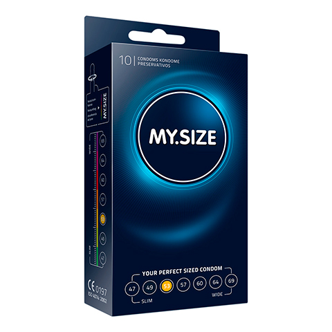 MYSIZE 53 Kondome 10 Stck