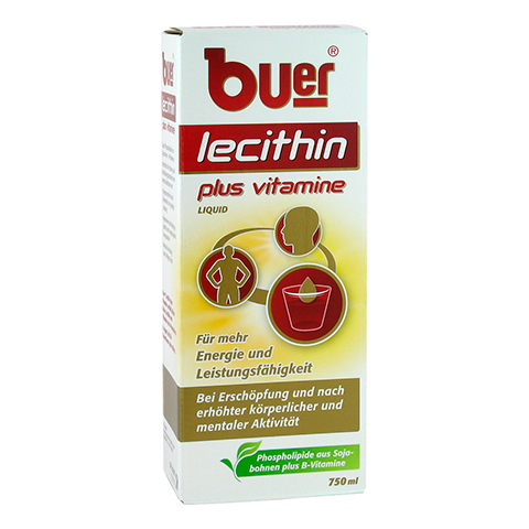 BUER LECITHIN Plus Vitamine flüssig 750 Milliliter