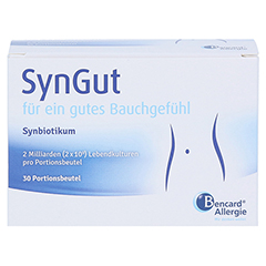 SYNGUT Synbiotikum m.Probiotika u.Prebiot.Beutel 30 Stück - Vorderseite
