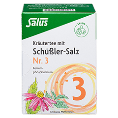 KRÄUTERTEE mit Schüssler-Salz Nr.3 Salus Fbtl. 15 Stück