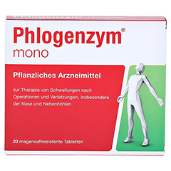 Phlogenzym mono Filmtabletten 20 Stck - Vorderseite