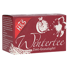 H&S Wintertee Zimt-Granatapfel Filterbeutel 20x2.0 Gramm