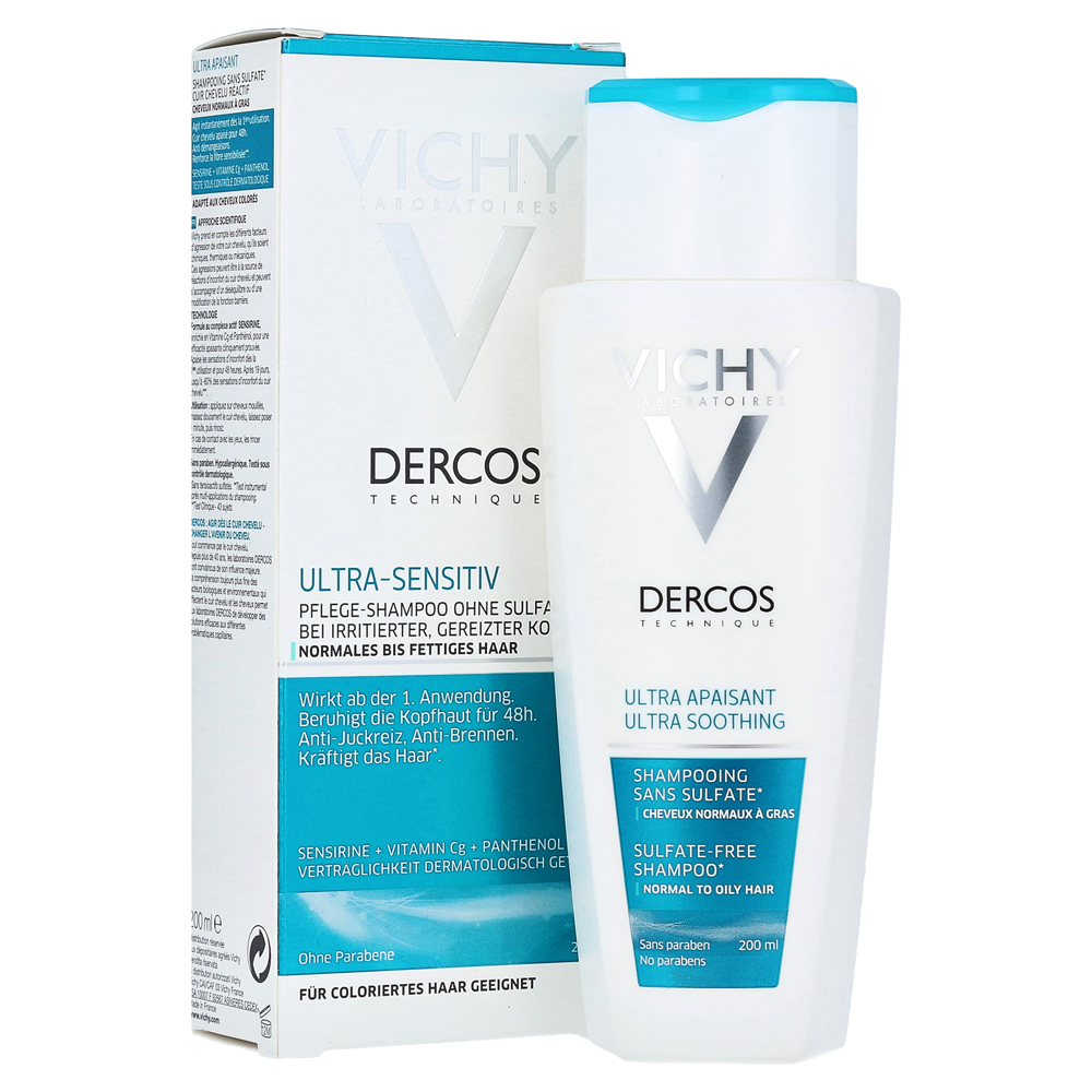 Vichy Dercos Ultra Sensitiv Shampoo Fur Fettige Kopfhaut 0 Milliliter Online Bestellen Medpex Versandapotheke
