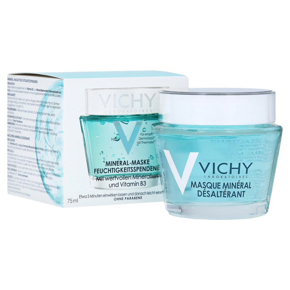 Erfahrungen Vichy Mineral-Maske Feuchtigkeitsspendende Maske 75 Milliliter | medpex