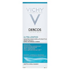 Vichy Dercos Ultra-Sensitiv Shampoo für fettige Kopfhaut 200 Milliliter - Rückseite