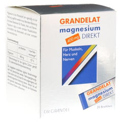 MAGNESIUM DIREKT 400 mg Grandelat Pulver