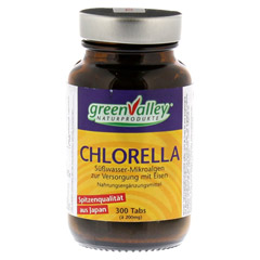 CHLORELLA GREENVALLEY 200 mg Tabletten 300 Stck