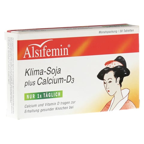 ALSIFEMIN Klima-Soja plus Calcium D3 Tabletten 30 Stück