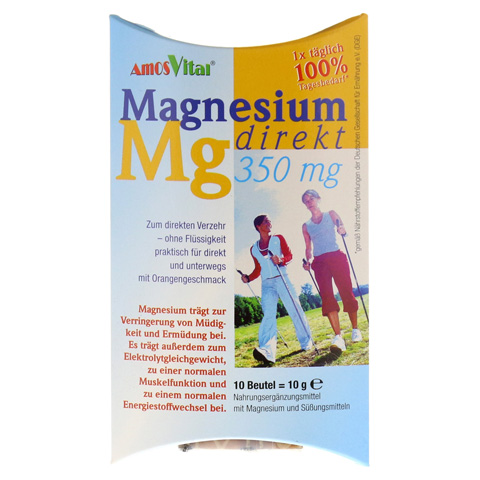 MAGNESIUM DIREKT 350 mg Beutel 10 Stck