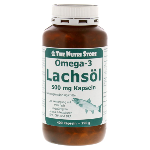 OMEGA-3 FISCHL Kapseln 500 mg 400 Stck