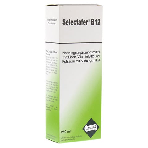 SELECTAFER B12 Liquidum 250 Milliliter