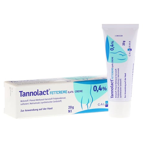 Tannolact Fettcreme 0,4% 20 Gramm N1