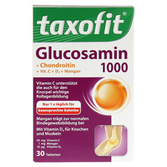 TAXOFIT Glucosamin 1000 Tabletten 30 Stck - Vorderseite