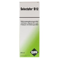 SELECTAFER B12 Liquidum 250 Milliliter - Vorderseite