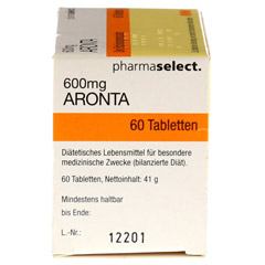ARONTA 600 mg Tabletten 60 Stck - Rechte Seite