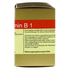 THIAMIN Kapseln Vitamin B1 60 Stück - Rechte Seite