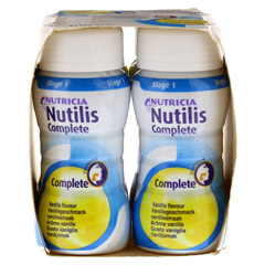 NUTILIS Complete Vanille Geschmack flssig 4x125 Milliliter - Rechte Seite
