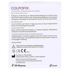 COLPOFIX Vaginalgel 20 Milliliter - Rckseite