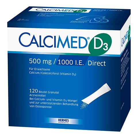 Calcimed D3 500mg/1000 I.E. Direct 60 Stck