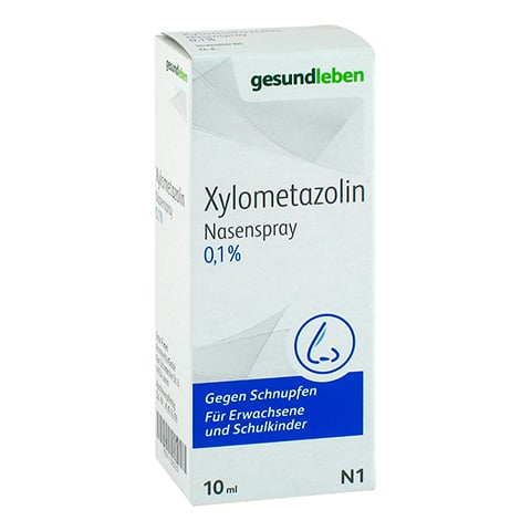 Xylometazolin Nasenspray 0,1% gesundleben 10 Milliliter N1