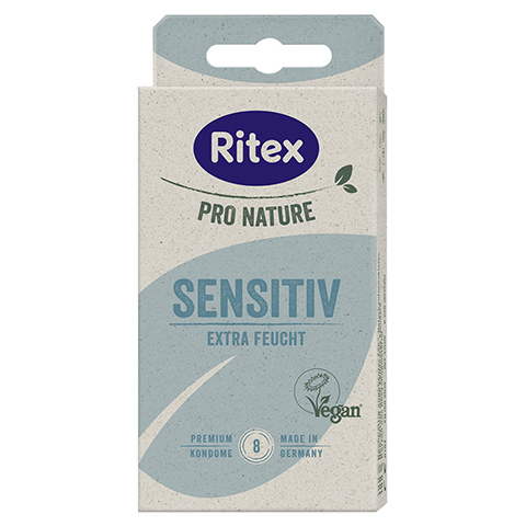 RITEX PRO NATURE SENSITIV vegan Kondome 8 Stck