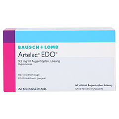 Artelac EDO 3,2mg/ml Augentropfen 60x0.6 Milliliter N2 - Vorderseite