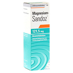 MAGNESIUM SANDOZ 121,5 mg Brausetabletten 20 Stck