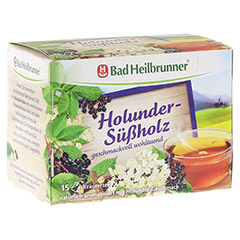 BAD HEILBRUNNER Tee Holunder Sholz Filterbeutel 15 Stck