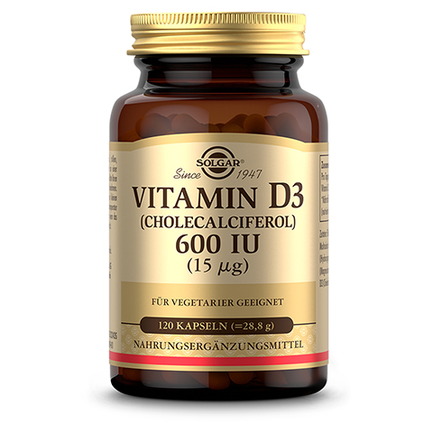 SOLGAR Vitamin D3 600 I.E. Kapseln