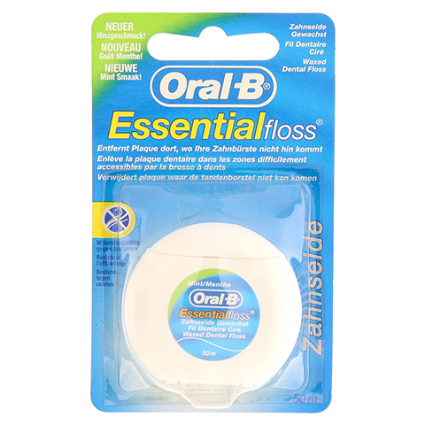 Oral-B Zahnseide Essential Floss mint gewachst 50 m 1 Packung