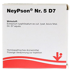 NEYPSON Nr.5 D 7 Ampullen 5x2 Milliliter N1 - Vorderseite