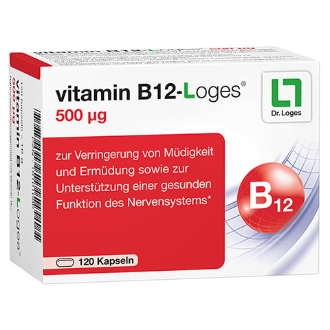 VITAMIN B12-LOGES 500 g Kapseln