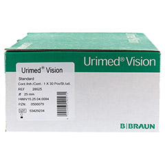 URIMED Vision Standard Kondom 25 mm 30 Stck - Linke Seite