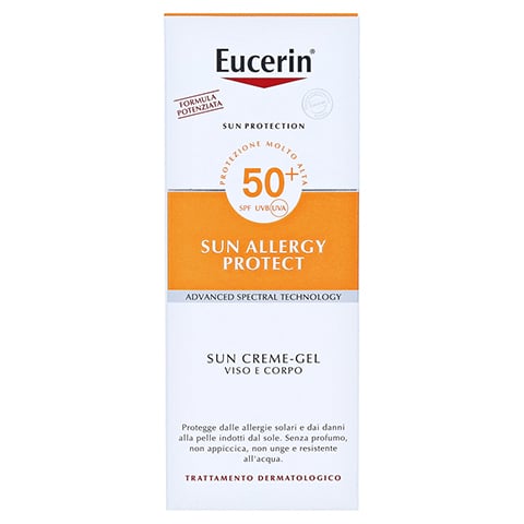 EUCERIN Sun Allergie Gel 50+ 150 Milliliter