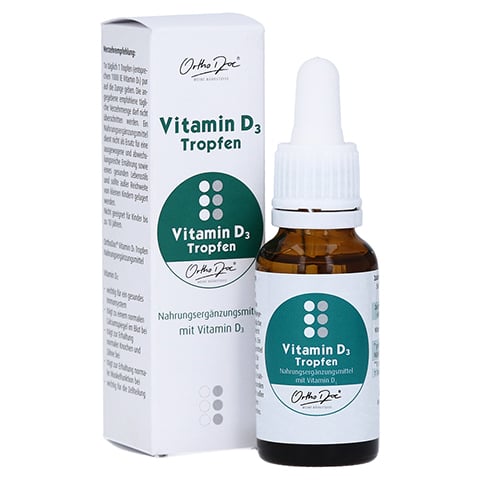 ORTHODOC Vitamin D3 Tropfen 20 Milliliter
