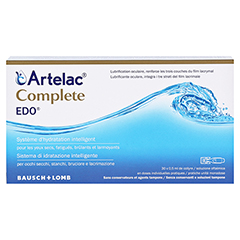 Artelac Complete EDO Augentropfen fr trockene/ trnende Augen 30x0.5 Milliliter - Rckseite