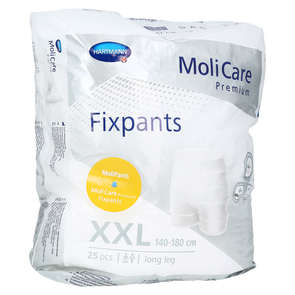 MOLICARE Premium Fixpants long leg Gr.XXL 25 Stück