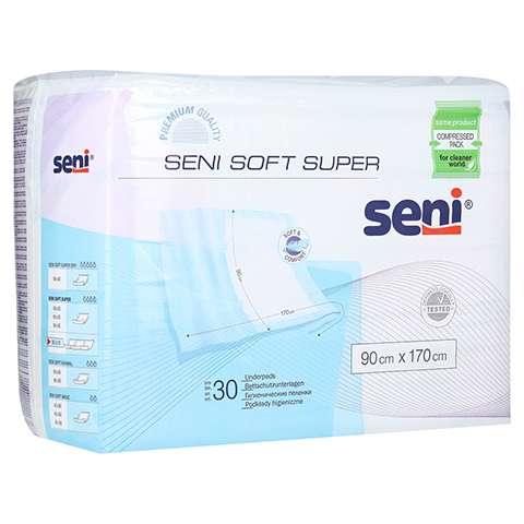 SENI Soft Super Bettschutzunterlage 90x170 cm 30 Stck