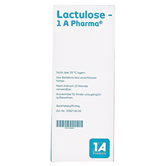 Lactulose-1A Pharma 1000 Milliliter N3 - Rechte Seite